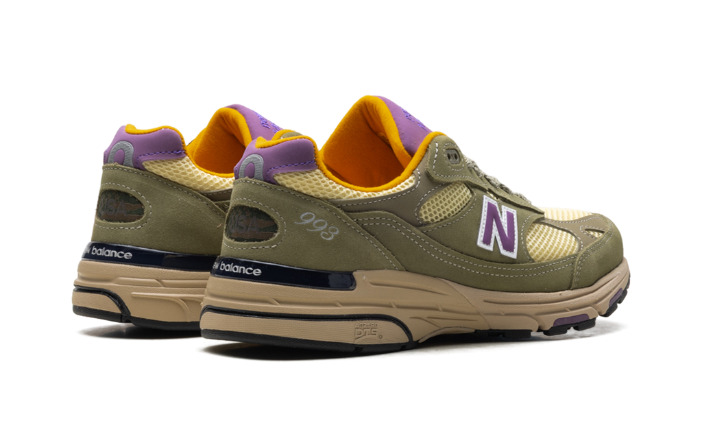 New Balance 993 Made in USA "Olive Leaf/Maize" Sneakers