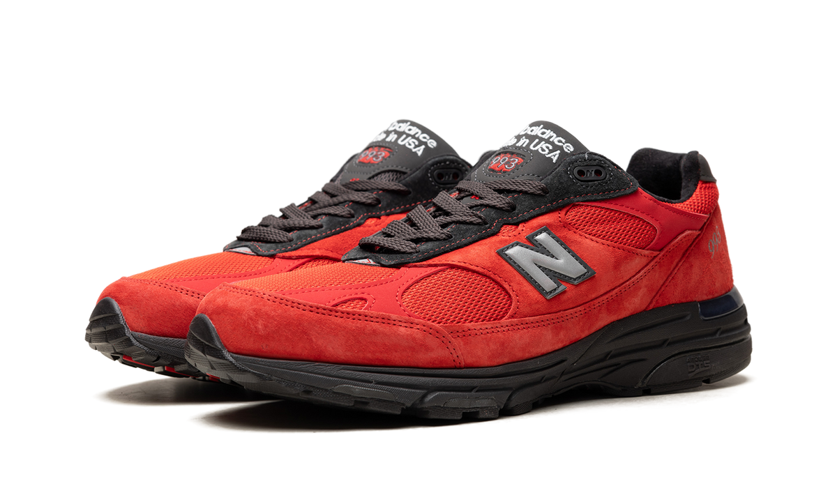 New Balance 993 Made in USA "Red Black" Sneakers