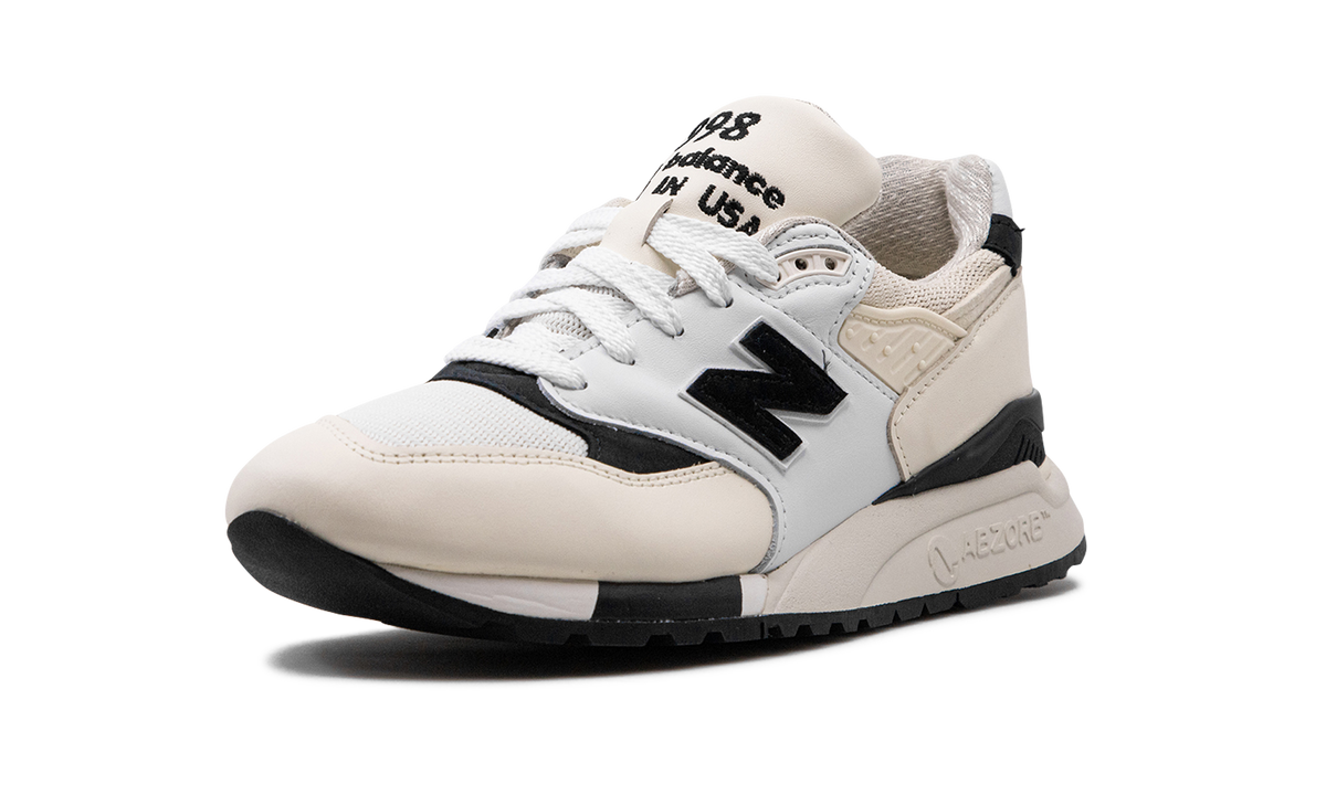 New Balance 998 Made in USA "White/Black" Sneakers